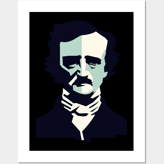 Edgar Allan Poe Wall Art by PCB1981